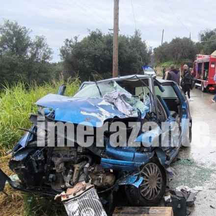 Κατέληξε ο οδηγός του ΙΧ στο τροχαίο με σχολικό στη Ζάκυνθο - Είχε γίνει αεροδιακομιδή στα Γιάννενα