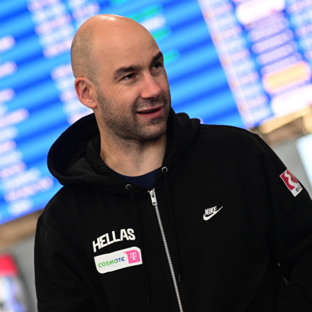 Βασίλης Σπανούλης: Παρακολούθησε τον γιο του από την κερκίδα μαζί με την γυναίκα του