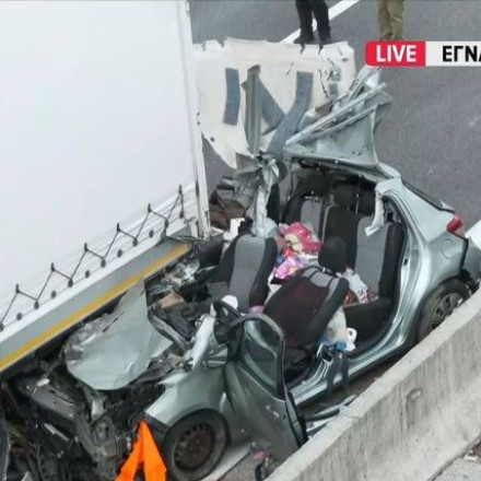 Τραγωδία στην Εγνατία: Δύο νεκροί σε διπλό τροχαίο, επιβάτης ΙΧ και υπάλληλος του αυτοκινητόδρομου