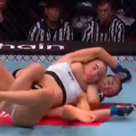 Σκληρές εικόνες σε αγώνα UFC γυναικών:  Άγριο φινάλε στον αγώνα Γκράσο - Μέισι