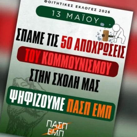 ΠΑΣΠ όπως... ΔΑΠ: Το επικοινωνιακό «αυτογκόλ» με τις 50 αποχρώσεις του κομμουνισμού