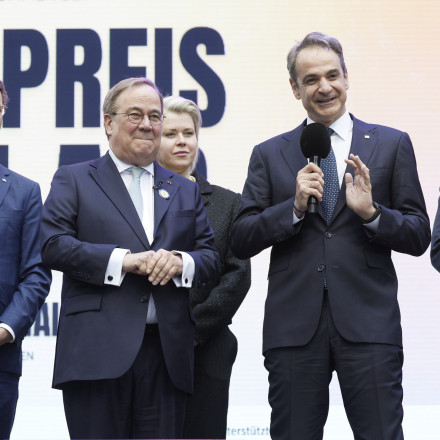 Μητσοτάκης στη βράβευση Ντράγκι: «Η Ελλάδα υπέφερε περισσότερο από όλους στην κρίση»