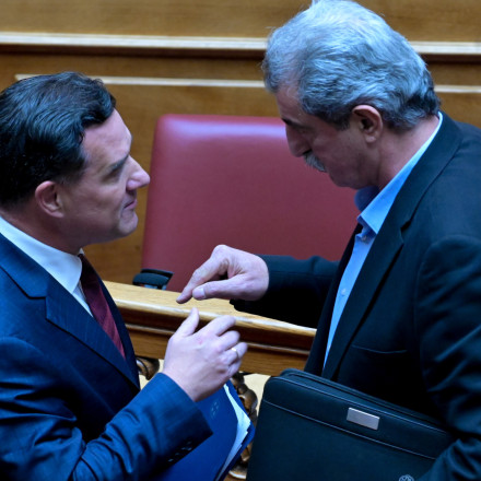 To συναπάντημα Άδωνι - Πολάκη στη Βουλή: «Θες να με βάλεις φυλακή να φθάσει ο ΣΥΡΙΖΑ 15%;»