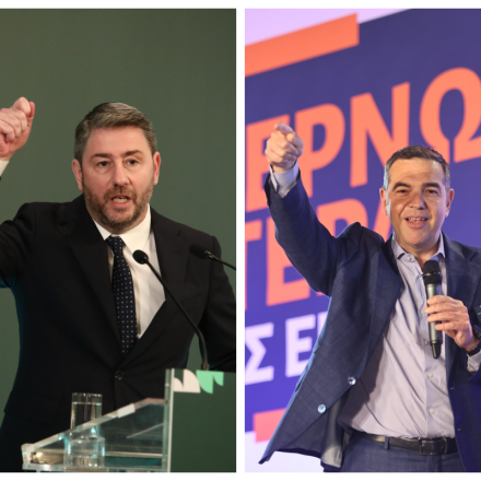 Ξεκίνησε η μάχη για τα «κλειδιά» της κεντροαριστεράς: Ανοιχτός «πόλεμος» Ανδρουλάκη - Τσίπρα