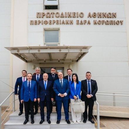 Πρωτοδικείο: Εγκαινιάστηκε η Περιφερειακή Έδρα Κορωπίου - Φλωρίδης: «Ταχύτερη απονομή Δικαιοσύνης»