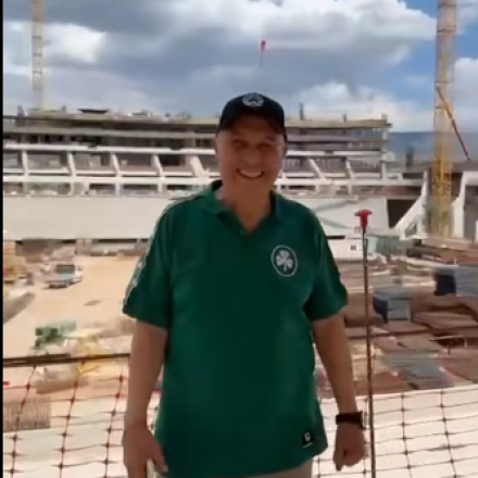Ο Χουάν Ραμόν Ρότσα συγκινημένος επισκέφτηκε τον Βοτανικό: «Είναι επιβλητικό!»