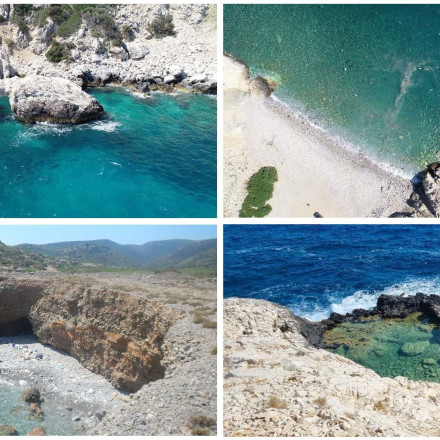 Προβληματίζουν τα συσσωρευμένα πλαστικά στις ανατολικές ακτές της βόρειας Κρήτης