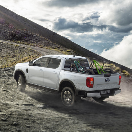 Ένα Ford Ranger PHEV, που δουλεύει και σαν γεννήτρια