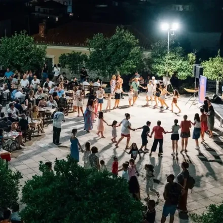 Πλήθος κόσμου στο 14ο φεστιβάλ Μελιτζάzz στο Λεωνίδιο