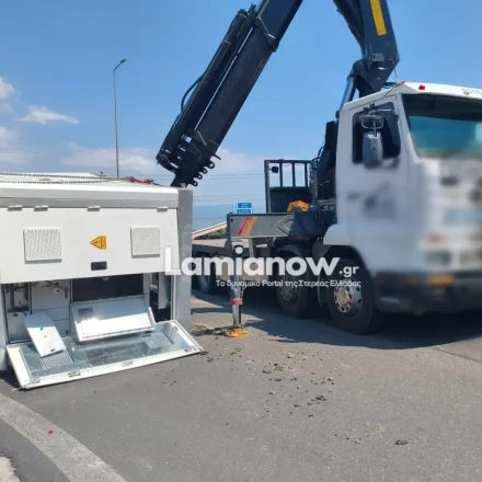 Μπράλος: Γεννήτρια έπεσε από φορτηγό και λίγο μετά σημειώθηκε τροχαίο