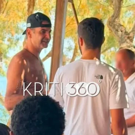 Στα Σφακιά ο Κυριάκος Μητσοτάκης – Συνεχίζει τις διακοπές του στα Χανιά
