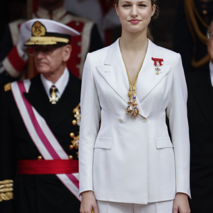 Η πριγκίπισσα  Ελεονώρα της Ισπανίας έγινε 18 - Η τελετή  ορκωμοσίας της