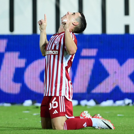 ΟΦΗ-Ολυμπιακός 0-1: Άνοιξε το σκορ ο Ποντένσε με όμορφο πλασέ