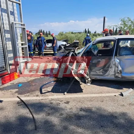 Σφοδρό τροχαίο στην Κάτω Αχαΐα: Απανθρακώθηκε 46χρονη, σοβαρά τραυματίας ο οδηγός του άλλου οχήματος
