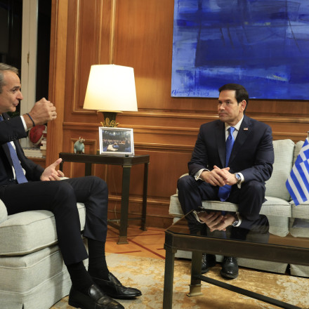 Μητσοτάκης σε Ρούμπιο: «Πυλώνας σταθερότητας η Ελλάδα - Στο υψηλότερο επίπεδο οι σχέσεις με ΗΠΑ»