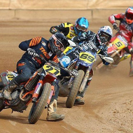 Αγώνας Flat Track στην Αττική