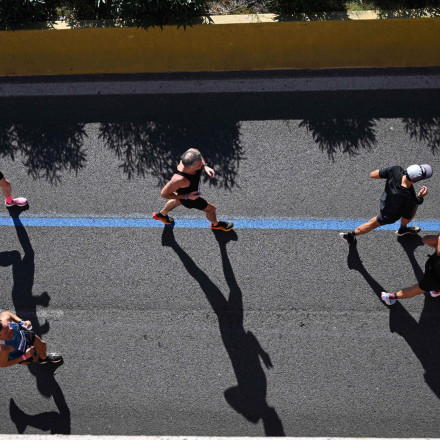 Ο Γιάννης στη γραμμή του Μαραθωνίου γίνεται παράδειγμα θέλησης!