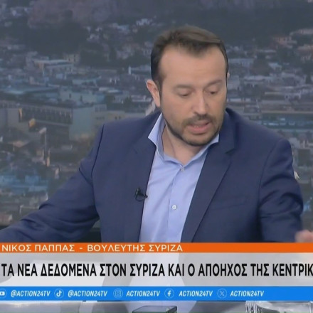 Το ατύχημα του Νίκου Παππά στον αέρα του Action 24