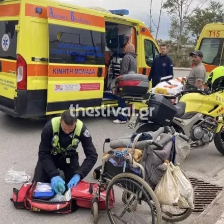Θεσσαλονίκη: Φορτηγό παρέσυρε και τραυμάτισε σοβαρά 87χρονο άστεγο