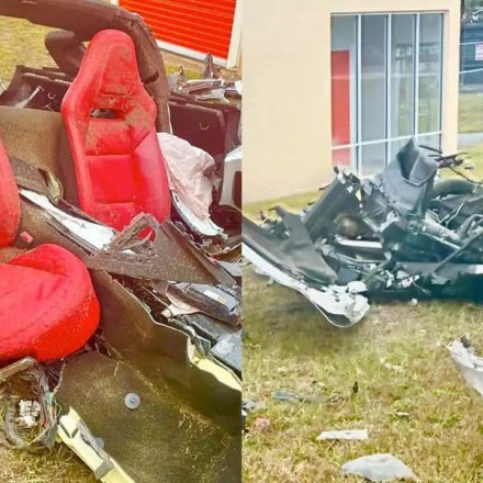 Τρομακτικό ατύχημα μετά από… κόντρα αυτοκινήτων