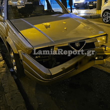 Λαμία: Αυτοκίνητο παραβίασε STOP και παρέσυρε 18χρονο ντελιβερά