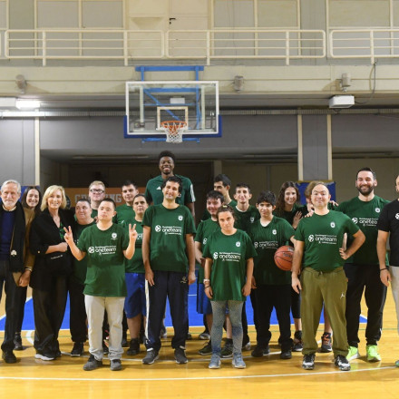 «One Team»- Euroleague: Προπόνηση Special Olympics Hellas - Παναθηναϊκός AKTOR