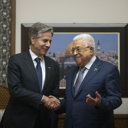 Ο Μπλίνκεν δεσμεύτηκε να προωθήσει την ίδρυση Παλαιστινιακού κράτους