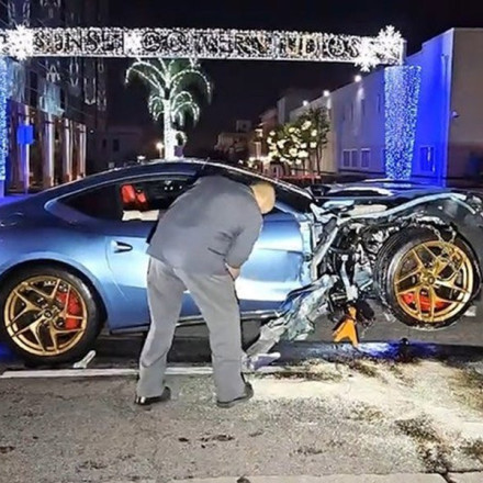 Ο ηθοποιός Michael B. Jordan διέλυσε την Ferrari του