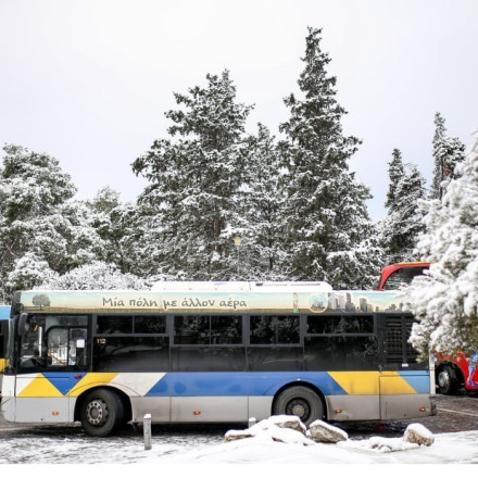 ΟΑΣΑ: Οι τροποποιήσεις των δρομολογίων εξαιτίας του παγετού