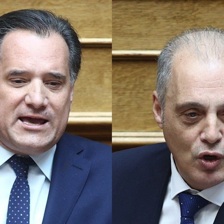 Άγρια κόντρα Άδωνι - Βελόπουλου για τους μετανάστες στη Βουλή