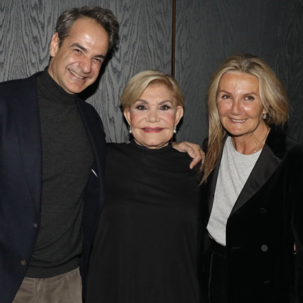 Κυριάκος Μητσοτάκης – Μαρέβα Γκραμπόφσκι: Σπάνια βραδινή έξοδος στη Μαρινέλλα