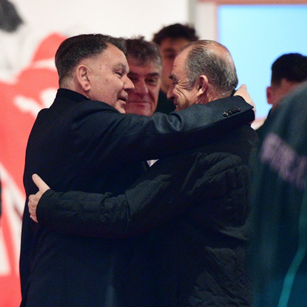 Η αγκαλιά Κούγια - Τερίμ στο «Γ. Καραϊσκάκης»