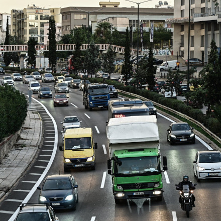 Κίνηση τώρα: Μποτιλιάρισμα στον Κηφισό - Που αλλού παρατηρούνται προβλήματα