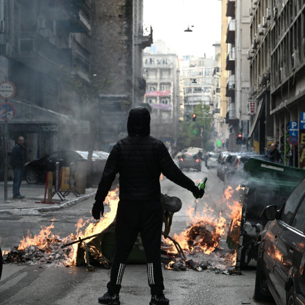 Ένταση στα Εξάρχεια μετά το πανεκπαιδευτικό συλλαλητήριο