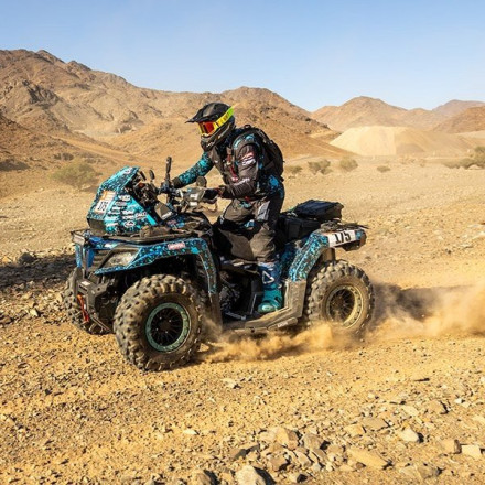 Επιτυχία για την CFMOTO στο ράλι Dakar