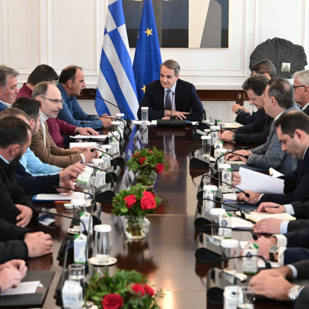 Οι αγρότες στο Μέγαρο Μαξίμου - Μητσοτάκης: Μπορούμε να βρούμε κοινό τόπο
