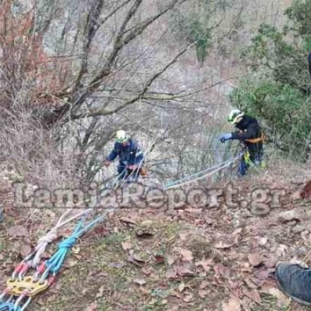Ευρυτανία: Έπεσε σε γκρεμό και σκοτώθηκε - Πήρε τη γυναίκα του για βοήθεια