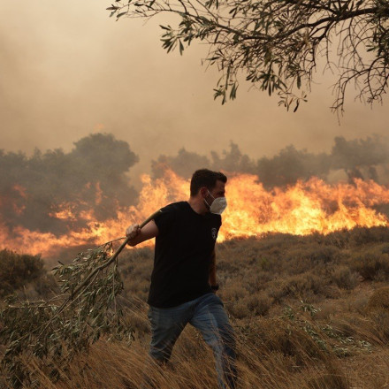 Δυτική Αττική: Συνεχείς οι αναζωπυρώσεις - Απειλούνται κατοικίες στα Μέγαρα