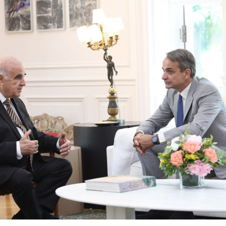 Μητσοτάκης - Πρόεδρος Μάλτας: Συνάντηση των δύο ηγετών στο Μέγαρο Μαξίμου