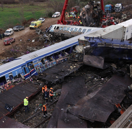 Τέμπη - ΟΣΕ: Aνακοίνωση λίγων γραμμών δύο ημέρες μετά την τραγωδία