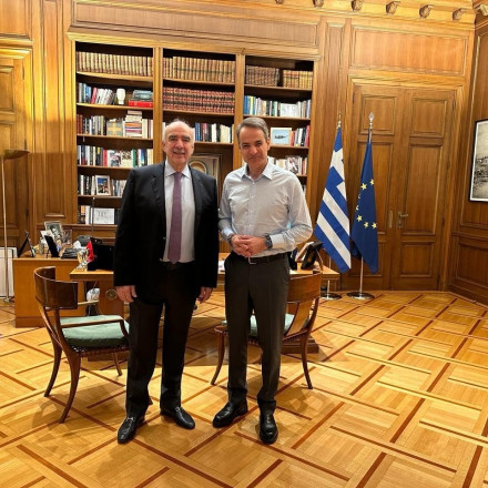 Τετ α τετ Μητσοτάκη - Μεϊμαράκη στο Μαξίμου για τις ευρωεκλογές