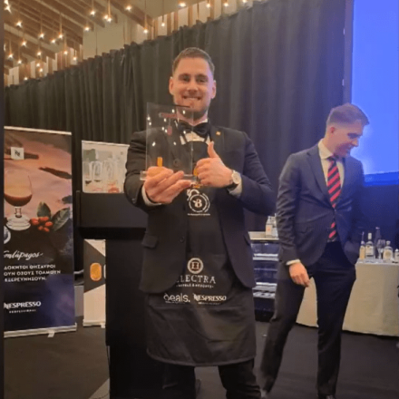 Από την Τρίπολη ο καλύτερος Έλληνας οινοχόος - Κορυφαία διάκριση