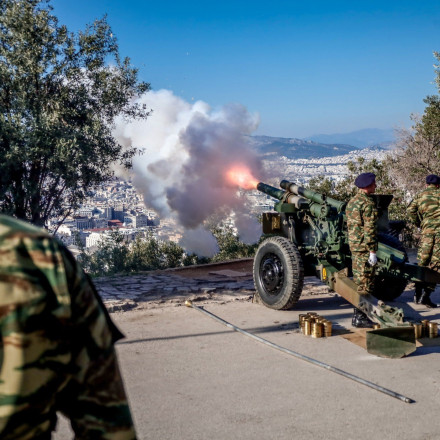 25η Μαρτίου: 21 κανονιοβολισμοί από το Λυκαβηττό για την επέτειο του 1821