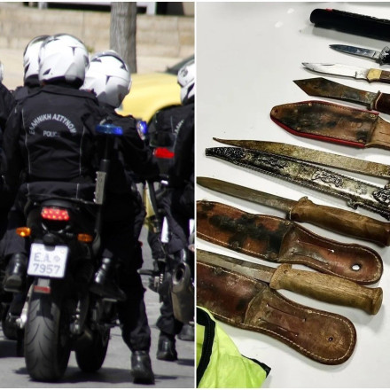 Ομόνοια: Τον σταμάτησαν για έλεγχο και βρήκαν επάνω του... έξι μαχαίρια