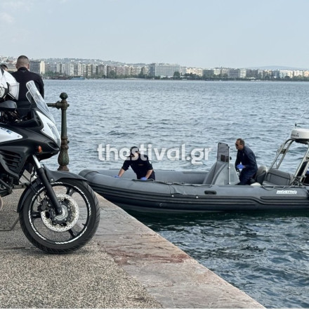 Τραγωδία στη Θεσσαλονίκη: Νεκρή γυναίκα που έπεσε στο Θερμαϊκό