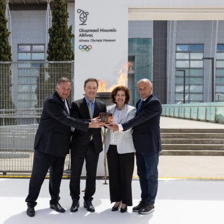 Lamda Development: Στο Ολυμπιακό Μουσείο της Αθήνας η Ολυμπιακή Φλόγα