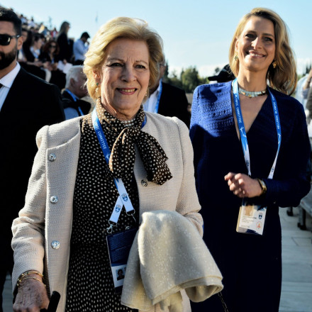 Η Τατιάνα Μπλάτνικ μαζί με την Άννα Μαρία μετά το διαζύγιο με τον Νικόλαο