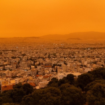 Αφρικανική σκόνη καλύπτει ξανά τη χώρα - Η ανάρτηση Λαγουβάρδου