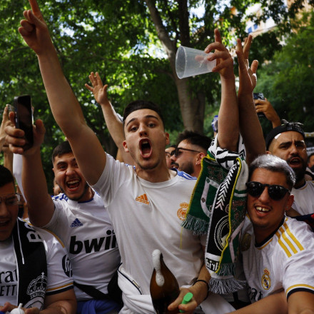 Ασύλληπτη υποδοχή των οπαδών της Ρεάλ πριν το μεγάλο ματς με την Μπάγερν