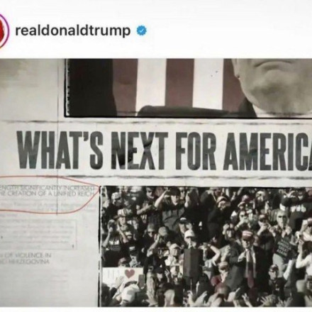 Τραμπ: Απέσυρε από τη σελίδα του το βίντεο με την αναφορά σε «ενιαίο Ράιχ»